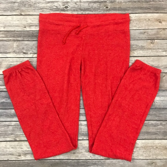 Wildfox Pants - New Wildfox Basic Jogger Sweatpants in Red